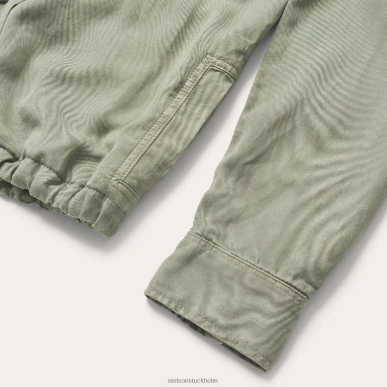 Stetson kvinnor jacka LLFB541 kläder armégrönt