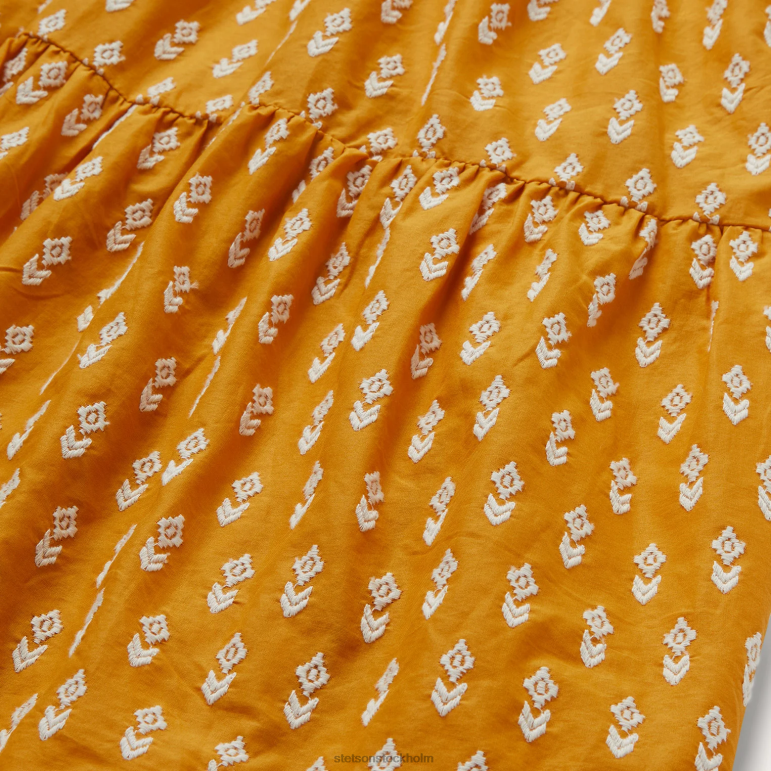 Stetson kvinnor aztekisk klänning LLFB490 kläder gul