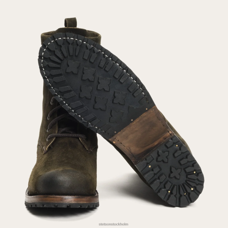 Stetson kvinnor sam stövlar LLFB294 Skodon grön