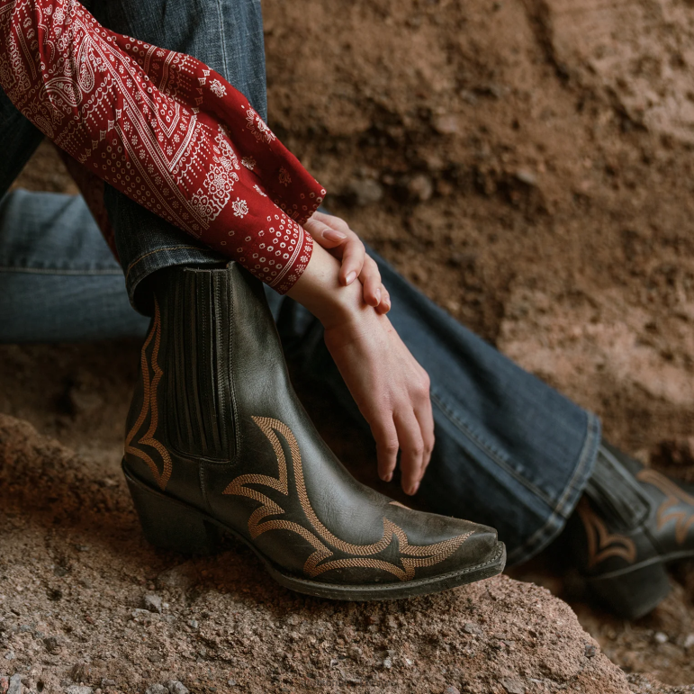 Stetson kvinnor greta stövlar LLFB267 Skodon svart