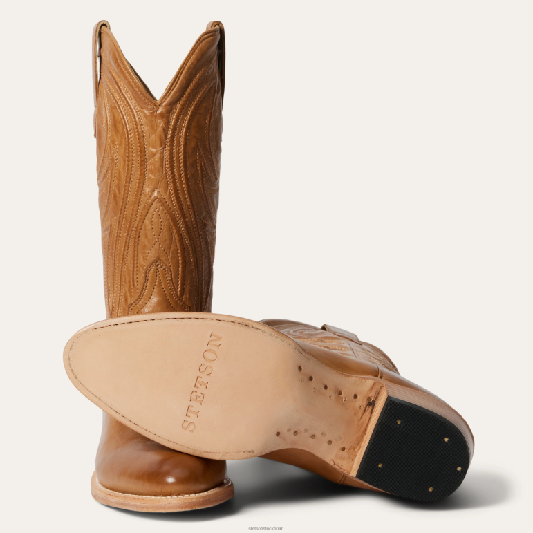 Stetson kvinnor nora stövlar LLFB270 Skodon solbränna