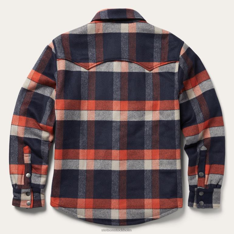 Stetson män jac-tröja LLFB395 kläder blå