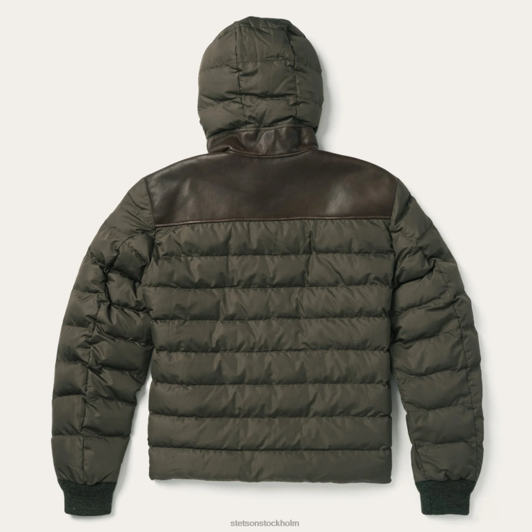 Stetson män nyhet solid mockajacka LLFB399 kläder brun