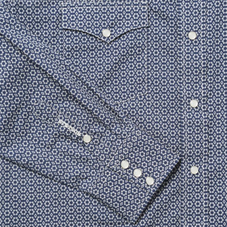 Stetson män tröja med knäppning framtill LLFB364 kläder blå