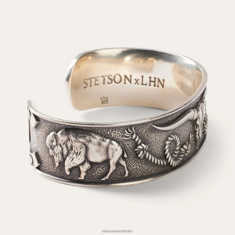 Stetson män sydvästra manschett LLFB419 tillbehör grå