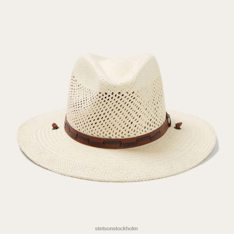 Stetson unisex- airway panama safari hatt LLFB162 huvudbonader naturlig