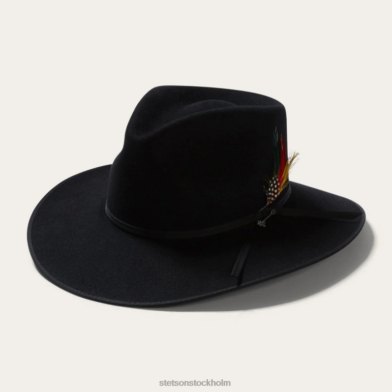 Stetson unisex- dune 5x gun club hatt LLFB51 huvudbonader svart