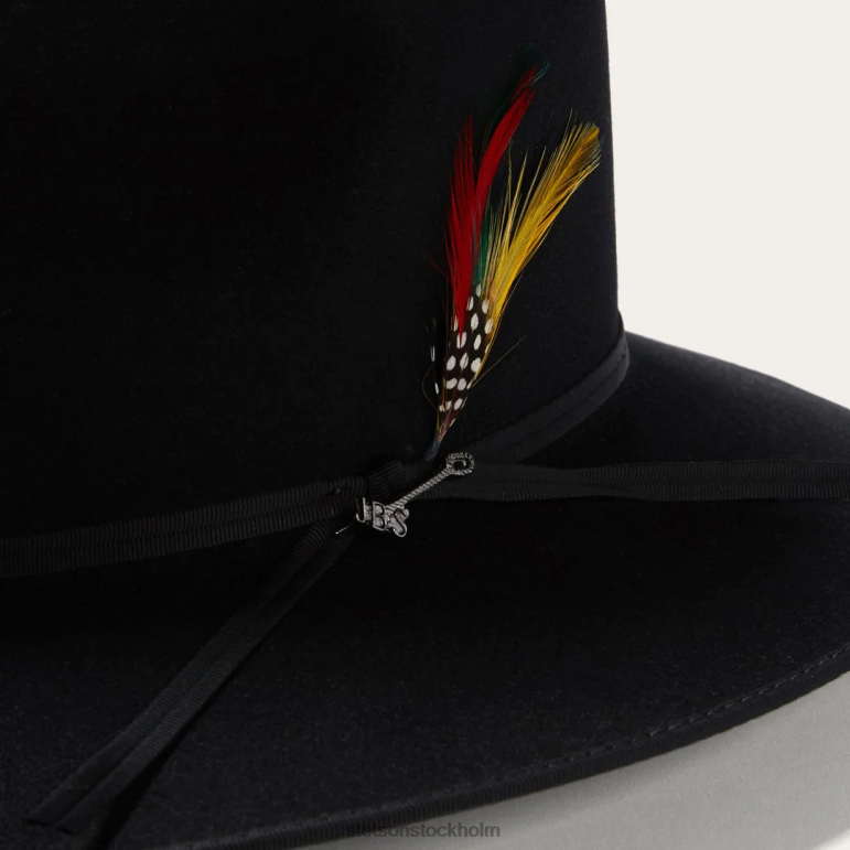 Stetson unisex- dune 5x gun club hatt LLFB51 huvudbonader svart