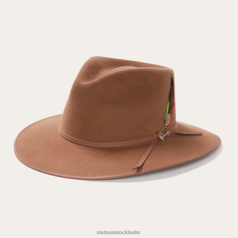 Stetson unisex- dune 5x gun club hatt LLFB52 huvudbonader ekollon