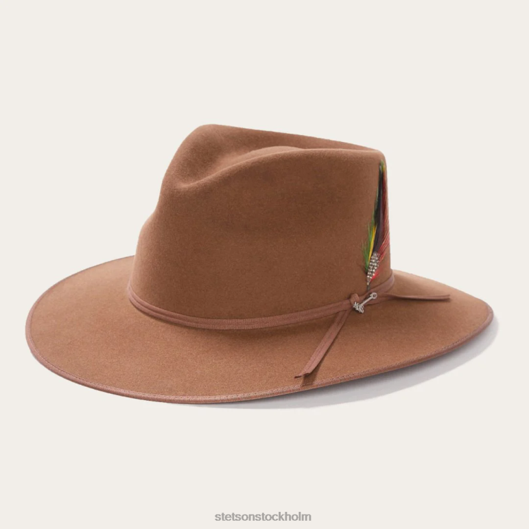 Stetson unisex- dune 5x gun club hatt LLFB52 huvudbonader ekollon