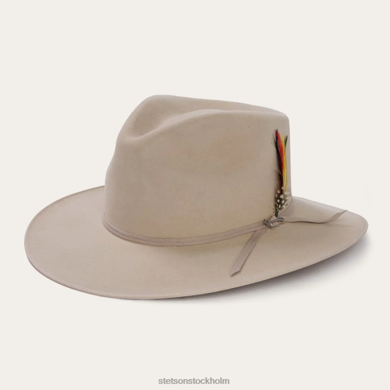 Stetson unisex- dune 5x gun club hatt LLFB90 huvudbonader silvermage