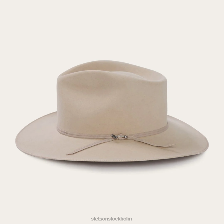 Stetson unisex- dune 5x gun club hatt LLFB90 huvudbonader silvermage