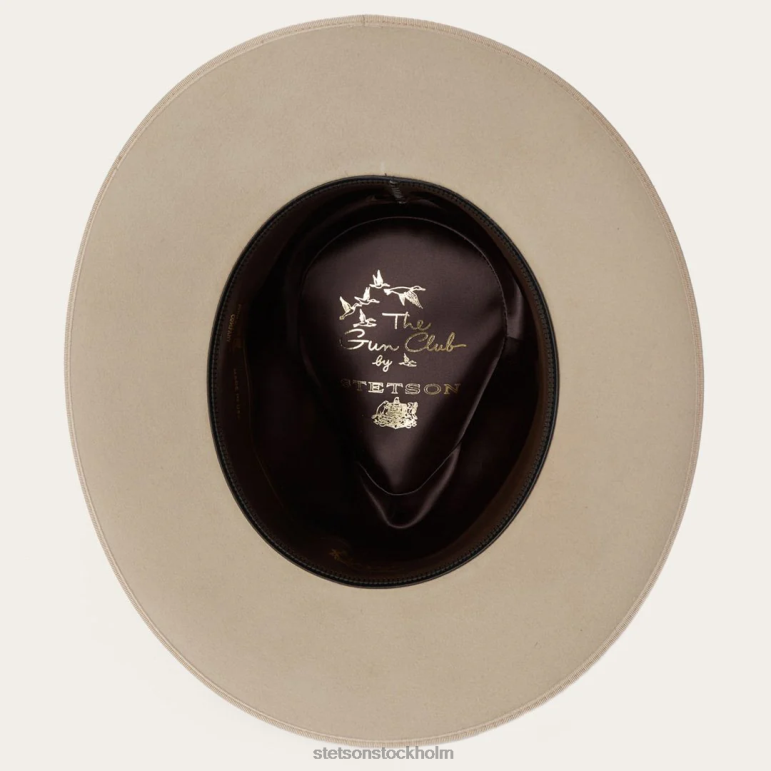 Stetson unisex- dune 5x gun club hatt LLFB90 huvudbonader silvermage