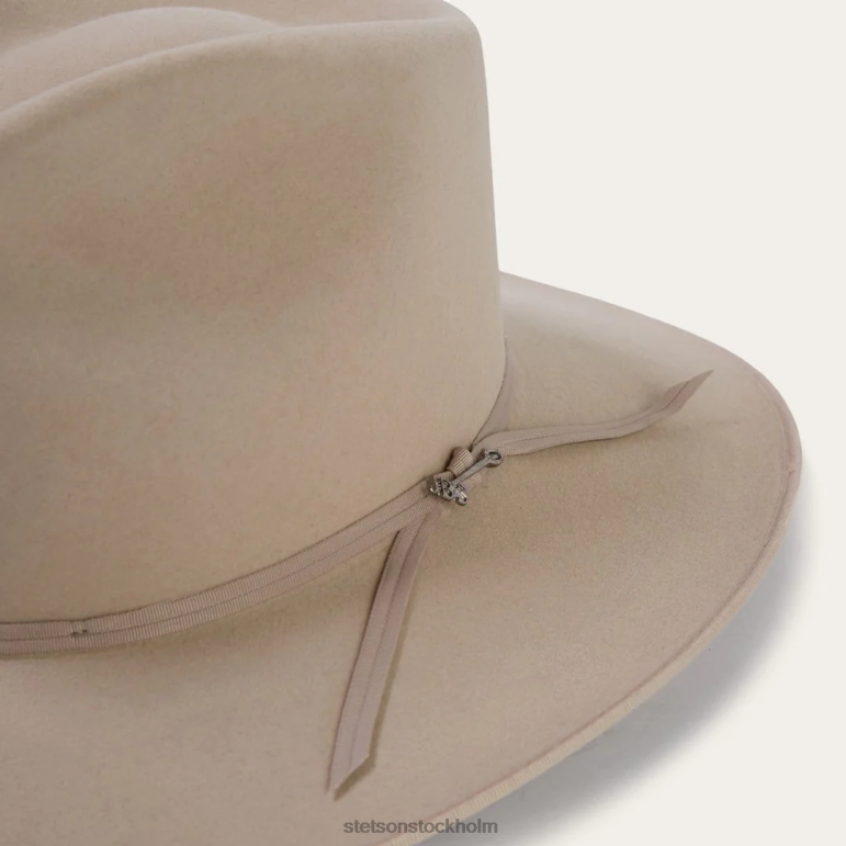 Stetson unisex- dune 5x gun club hatt LLFB90 huvudbonader silvermage
