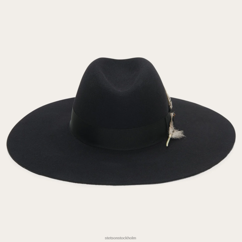 Stetson unisex- uppryckningen LLFB54 huvudbonader svart