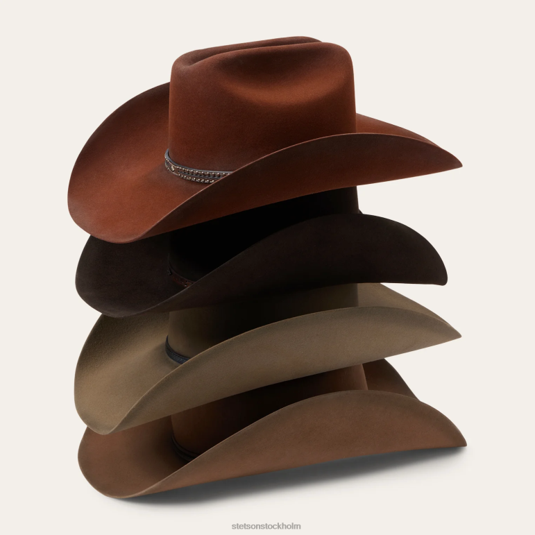 Stetson unisex- boss of the plains 6x cowboyhatt LLFB32 huvudbonader diverse brunt