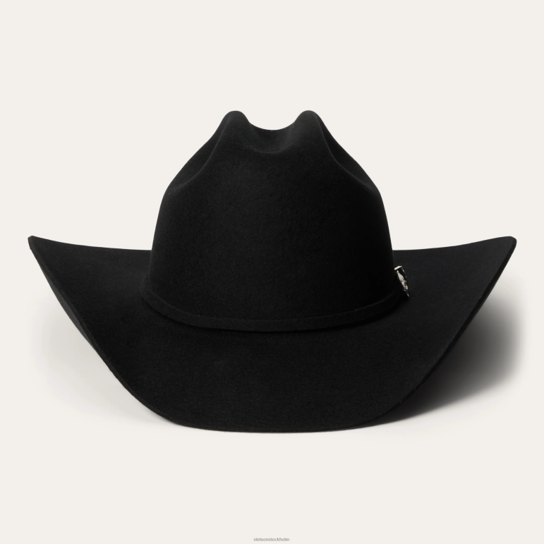 Stetson unisex- corral 4x cowboyhatt LLFB17 huvudbonader svart