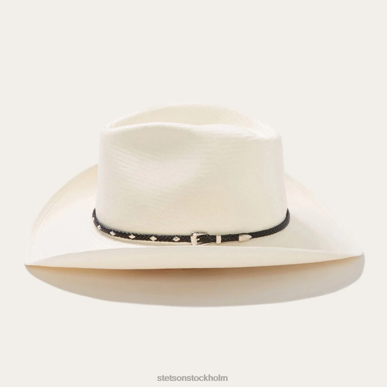 Stetson unisex- diamond jim 8x halm cowboyhatt LLFB153 huvudbonader naturlig