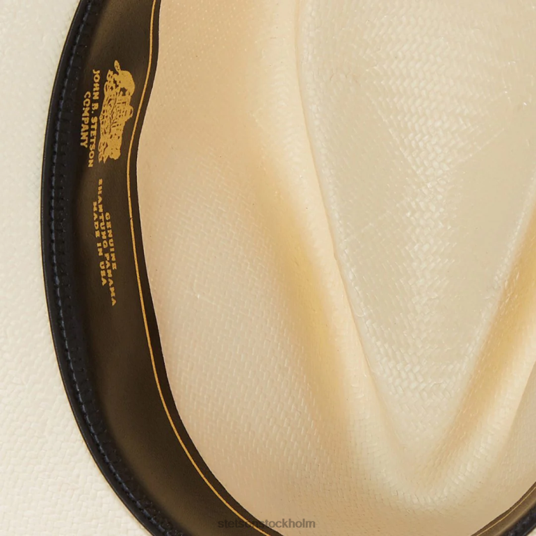 Stetson unisex- diamond jim 8x halm cowboyhatt LLFB153 huvudbonader naturlig