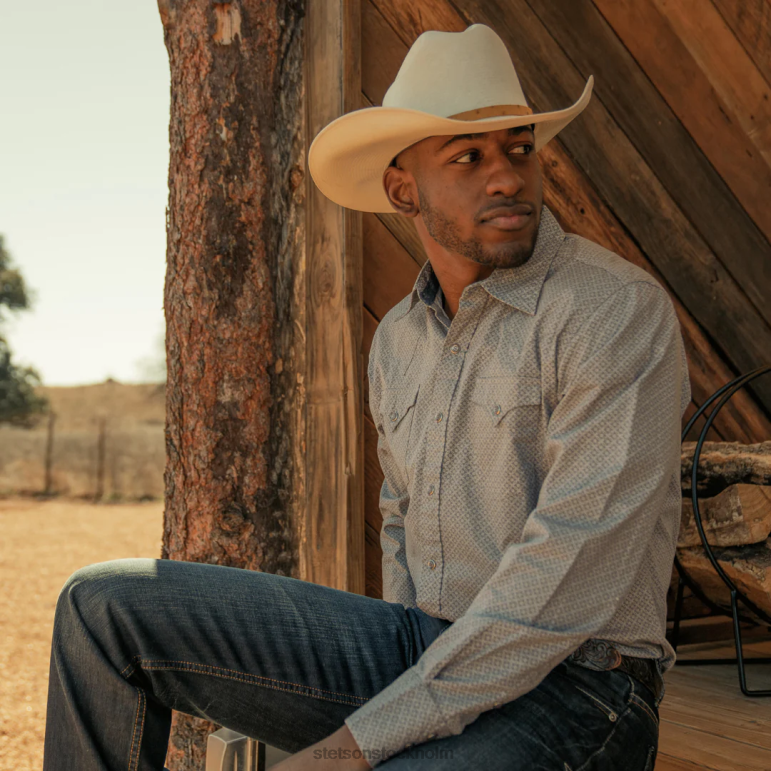 Stetson unisex- el noble 500x strå cowboyhatt LLFB131 huvudbonader naturlig