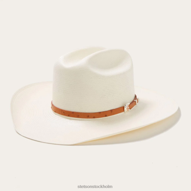 Stetson unisex- el noble 500x strå cowboyhatt LLFB131 huvudbonader naturlig