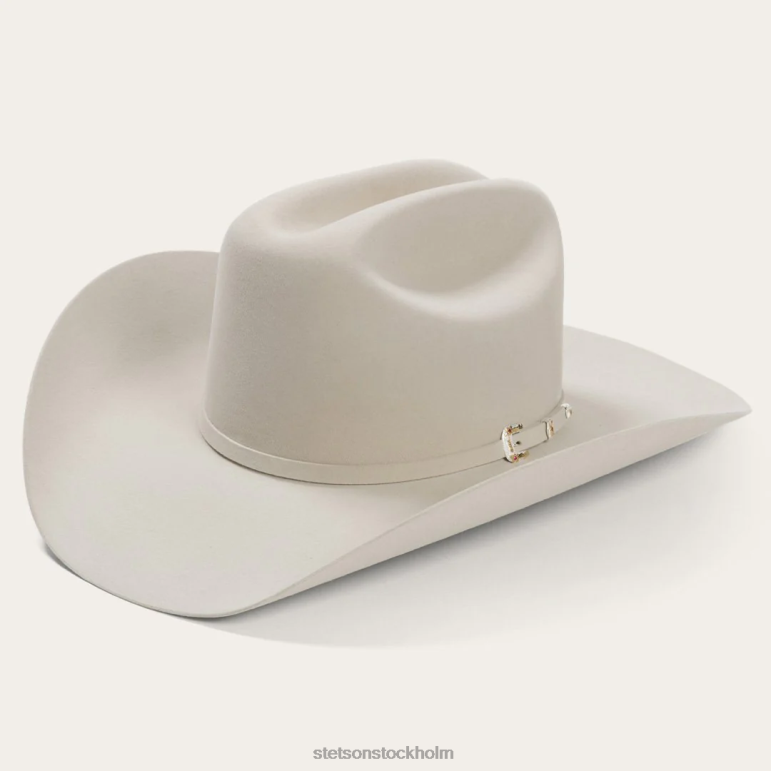 Stetson unisex- el patron 75 premier 30x cowboyhatt LLFB122 huvudbonader silvermage