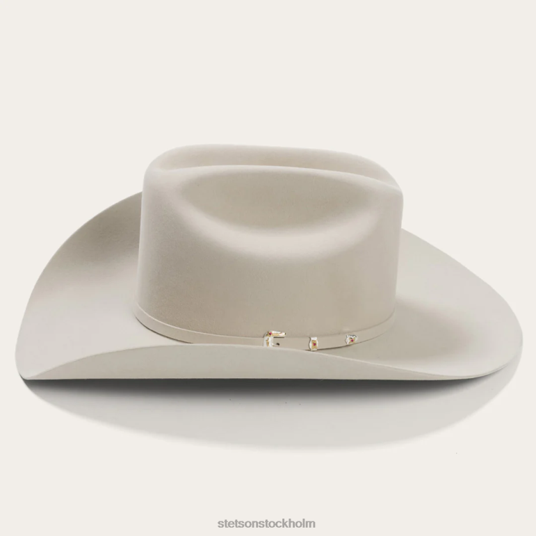 Stetson unisex- el patron 75 premier 30x cowboyhatt LLFB122 huvudbonader silvermage