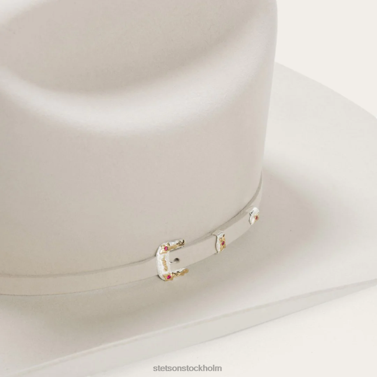 Stetson unisex- el patron 75 premier 30x cowboyhatt LLFB122 huvudbonader silvermage