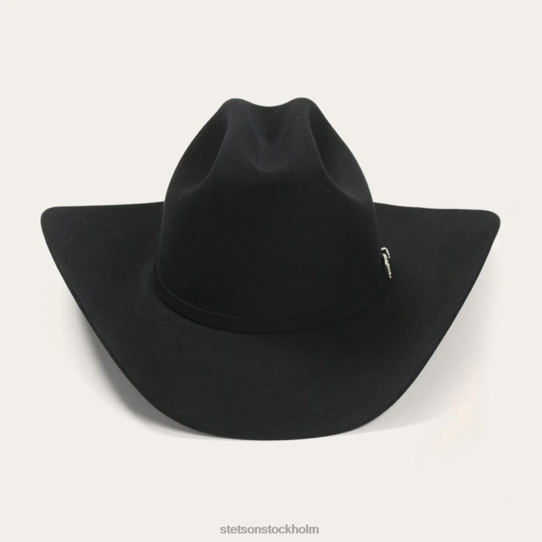 Stetson unisex- el patron 75 premier 30x cowboyhatt LLFB136 huvudbonader svart