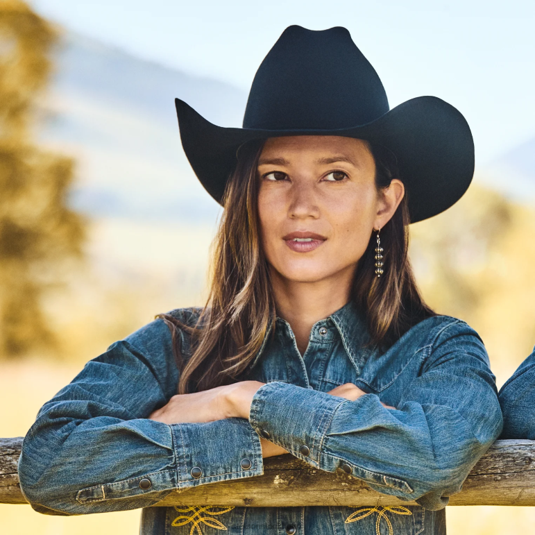 Stetson unisex- el presidente 100x premier cowboyhatt LLFB70 huvudbonader svart