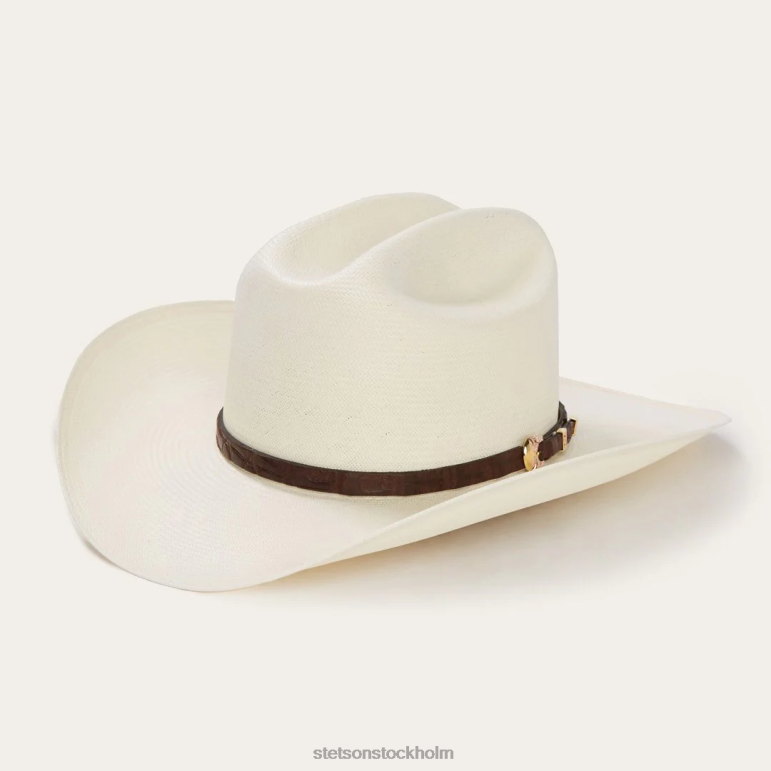 Stetson unisex- evilla de oro 1000x halm cowboyhatt LLFB173 huvudbonader naturlig