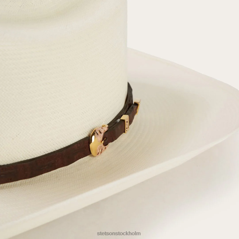 Stetson unisex- evilla de oro 1000x halm cowboyhatt LLFB173 huvudbonader naturlig