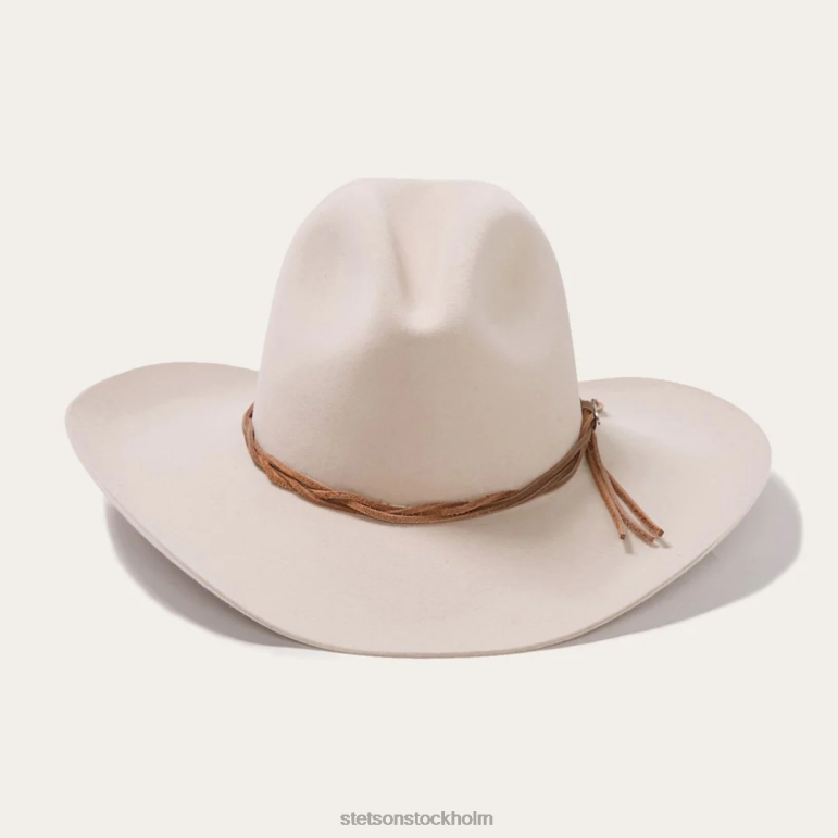 Stetson unisex- gus 6x cowboyhatt LLFB19 huvudbonader silvermage