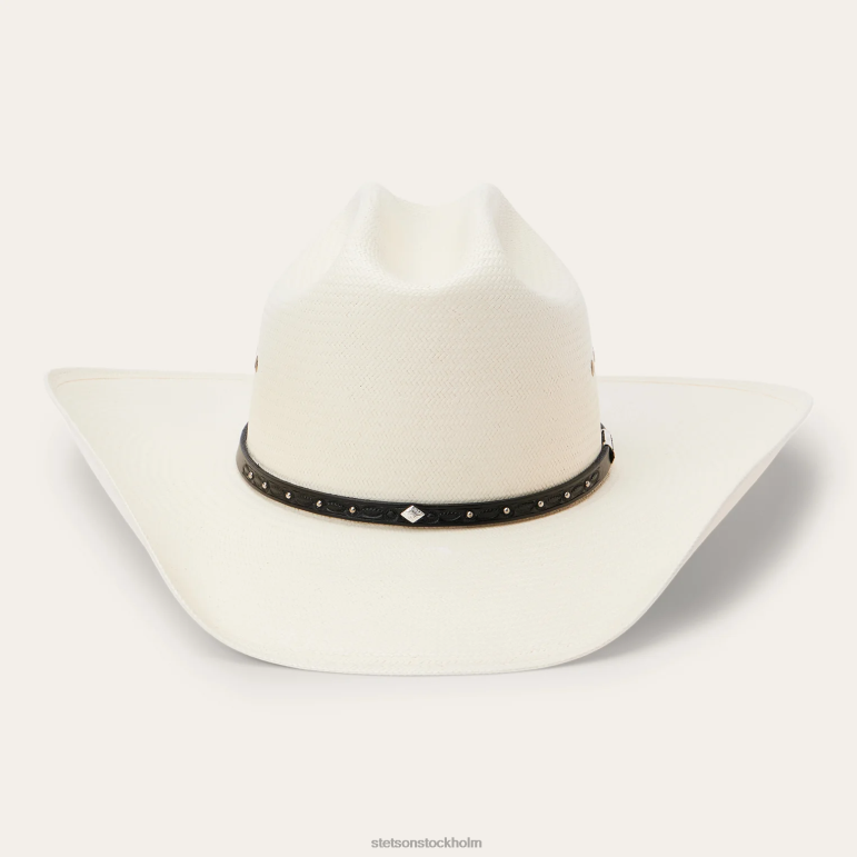 Stetson unisex- hagerman 10x halm cowboyhatt LLFB149 huvudbonader naturlig