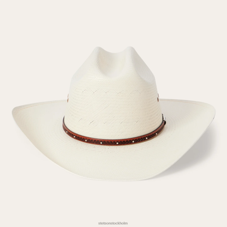 Stetson unisex- haywood 10x halm cowboyhatt LLFB167 huvudbonader naturlig