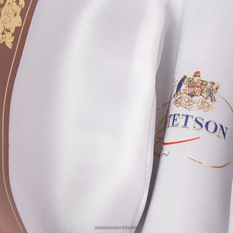 Stetson unisex- öppen väg 6x cowboyhatt LLFB65 huvudbonader choklad