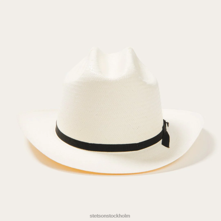 Stetson unisex- öppen väg 6x halm cowboyhatt LLFB142 huvudbonader naturlig