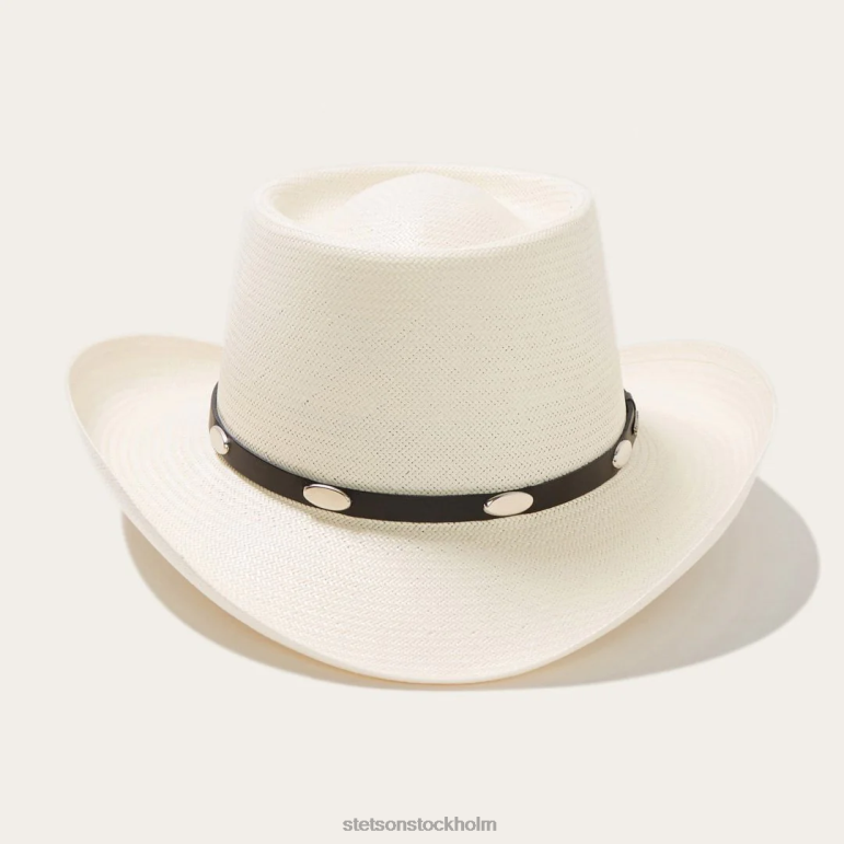 Stetson unisex- royal flush 10x strå cowboyhatt LLFB151 huvudbonader naturlig