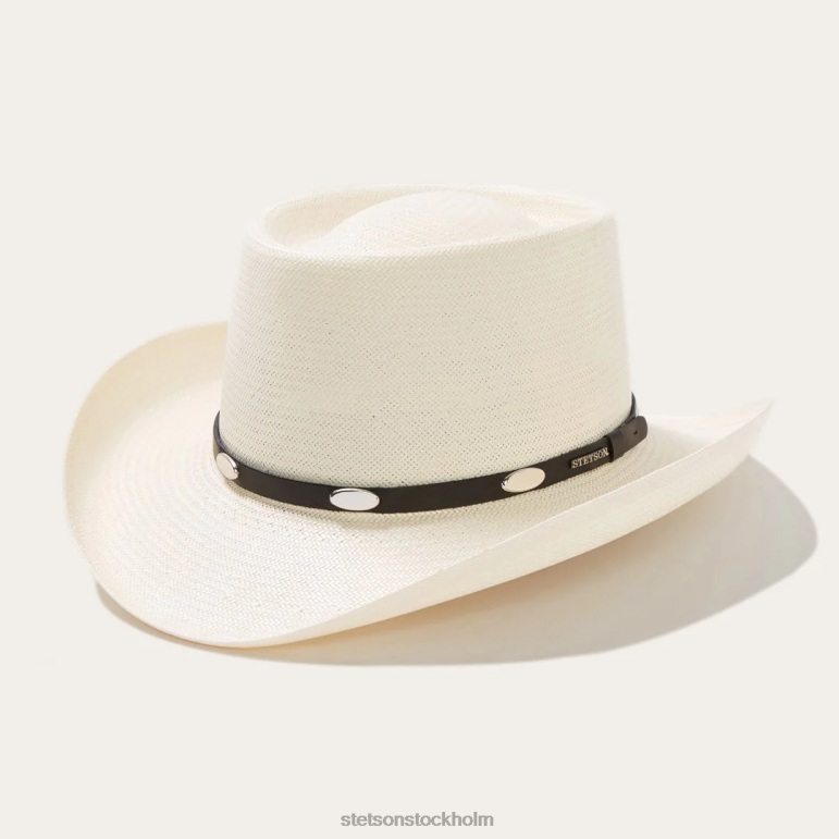 Stetson unisex- royal flush 10x strå cowboyhatt LLFB151 huvudbonader naturlig