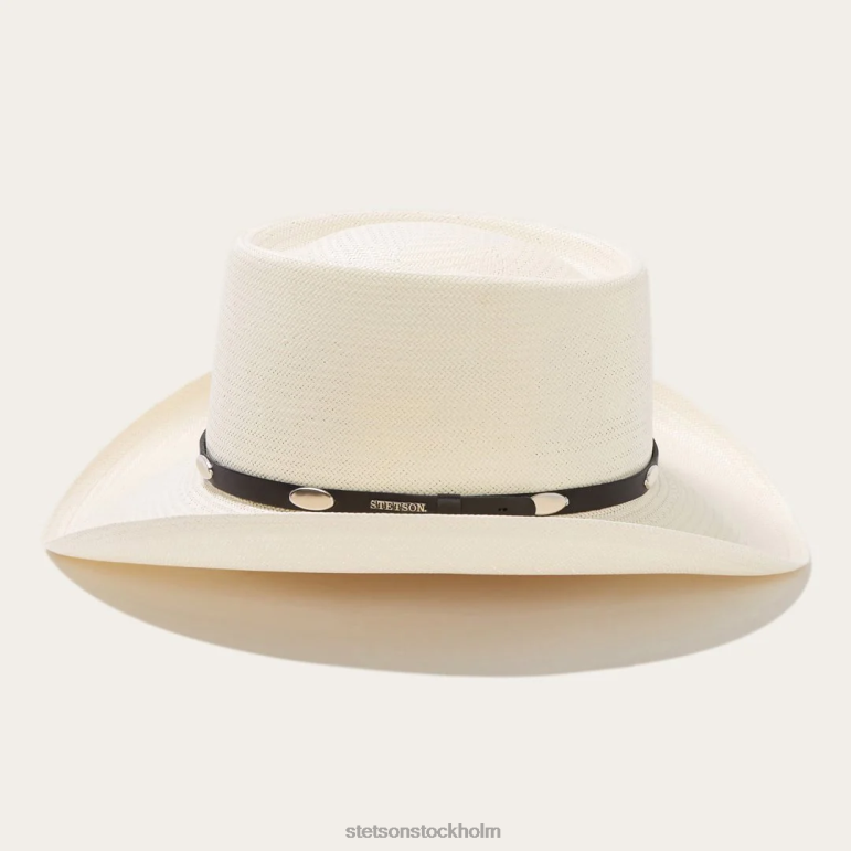 Stetson unisex- royal flush 10x strå cowboyhatt LLFB151 huvudbonader naturlig