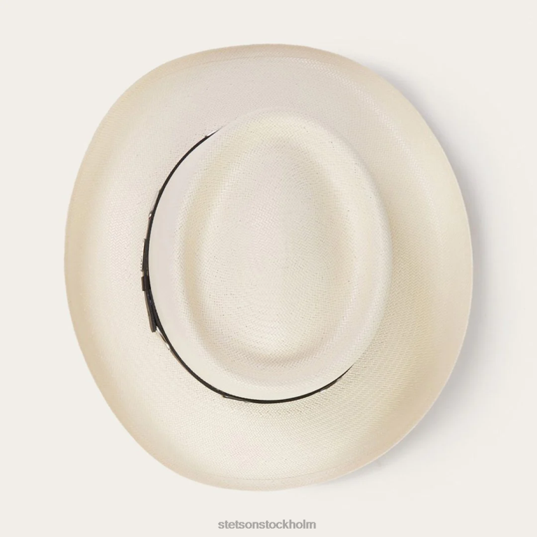 Stetson unisex- royal flush 10x strå cowboyhatt LLFB151 huvudbonader naturlig