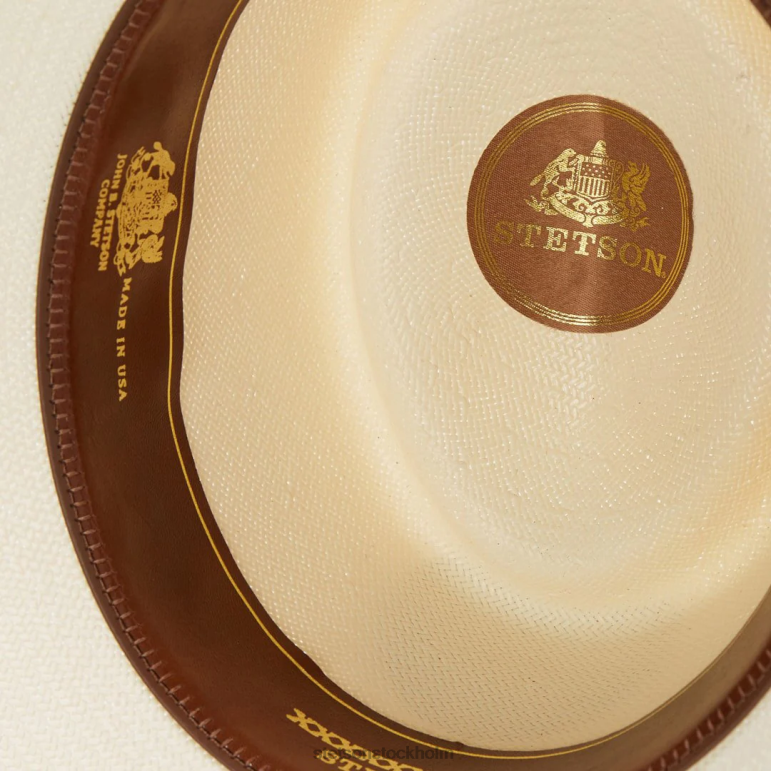 Stetson unisex- royal flush 10x strå cowboyhatt LLFB151 huvudbonader naturlig