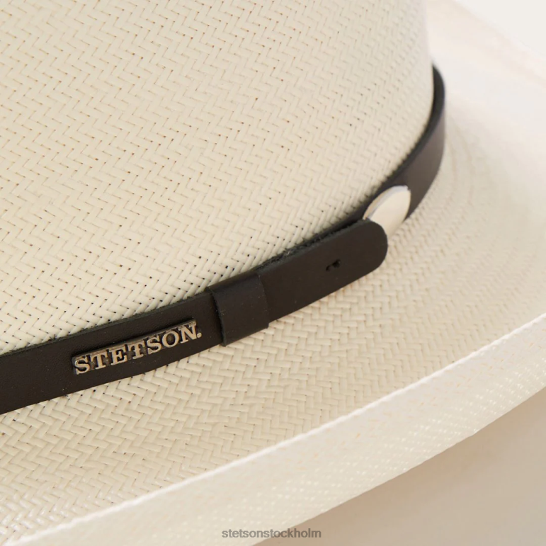 Stetson unisex- royal flush 10x strå cowboyhatt LLFB151 huvudbonader naturlig