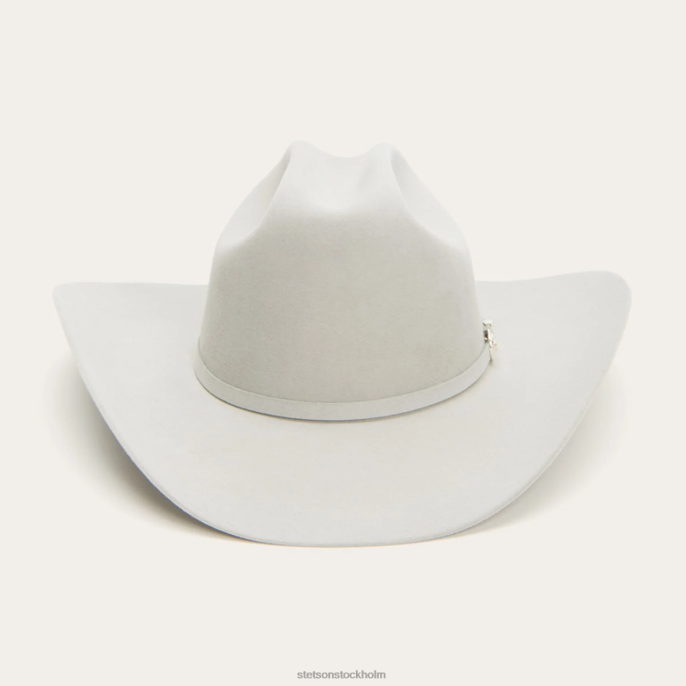 Stetson unisex- shasta 10x premier cowboyhatt LLFB4 huvudbonader dimmgrå