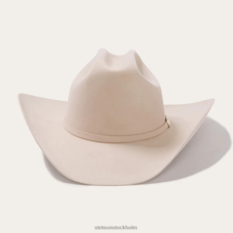 Stetson unisex- shasta 10x premier cowboyhatt LLFB8 huvudbonader silvermage