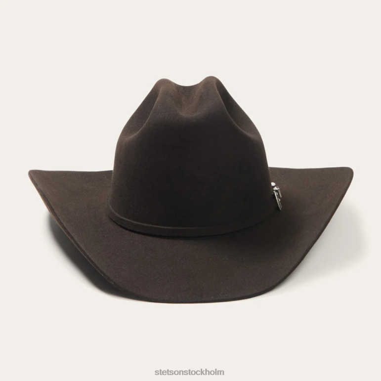 Stetson unisex- skyline 6x cowboyhatt LLFB106 huvudbonader svart