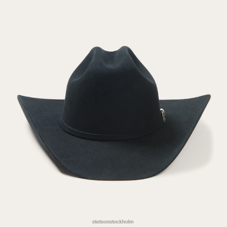 Stetson unisex- skyline 6x cowboyhatt LLFB7 huvudbonader svart