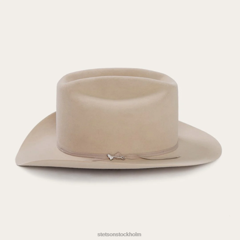 Stetson unisex- sortiment 6x cowboyhatt LLFB77 huvudbonader silvermage