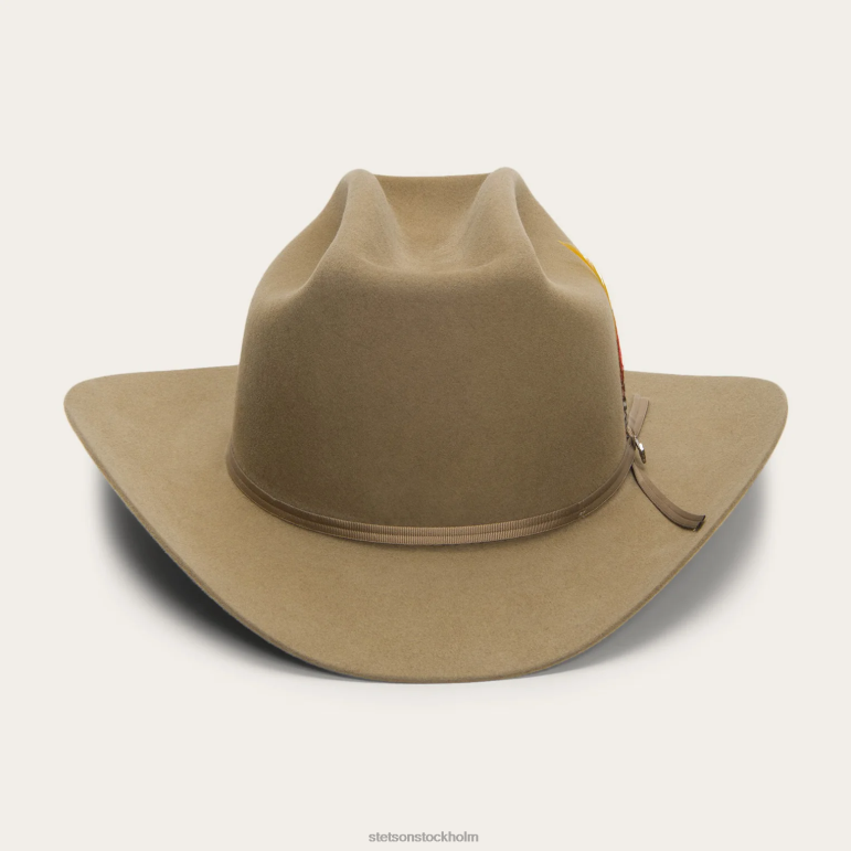 Stetson unisex- sortiment 6x cowboyhatt LLFB78 huvudbonader fawn