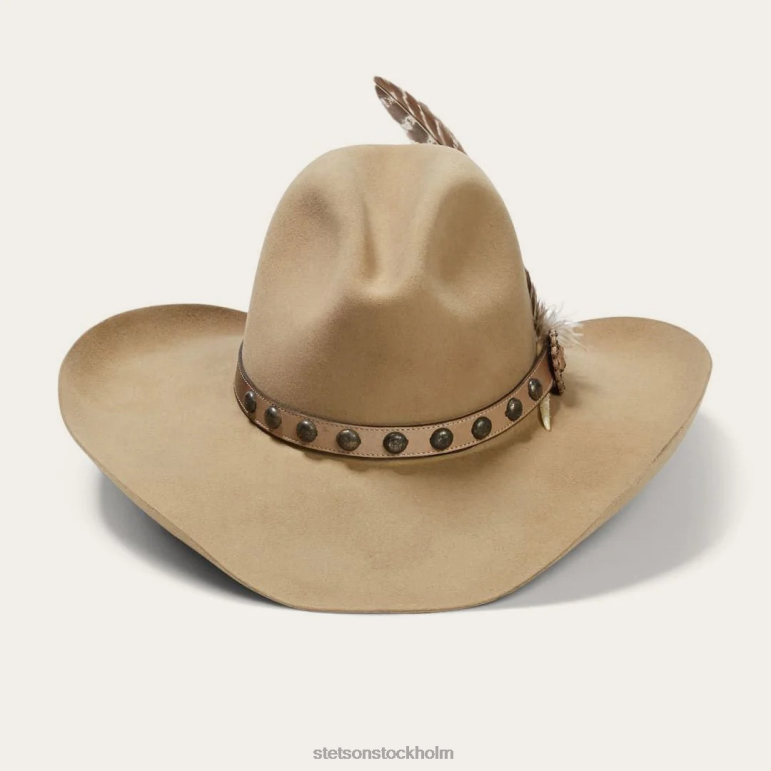 Stetson unisex- trasig rosett 4x cowboyhatt LLFB14 huvudbonader bock